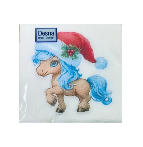 DESNA Design салфетки столовые нг символ года 1сл. 24*24см 40шт
